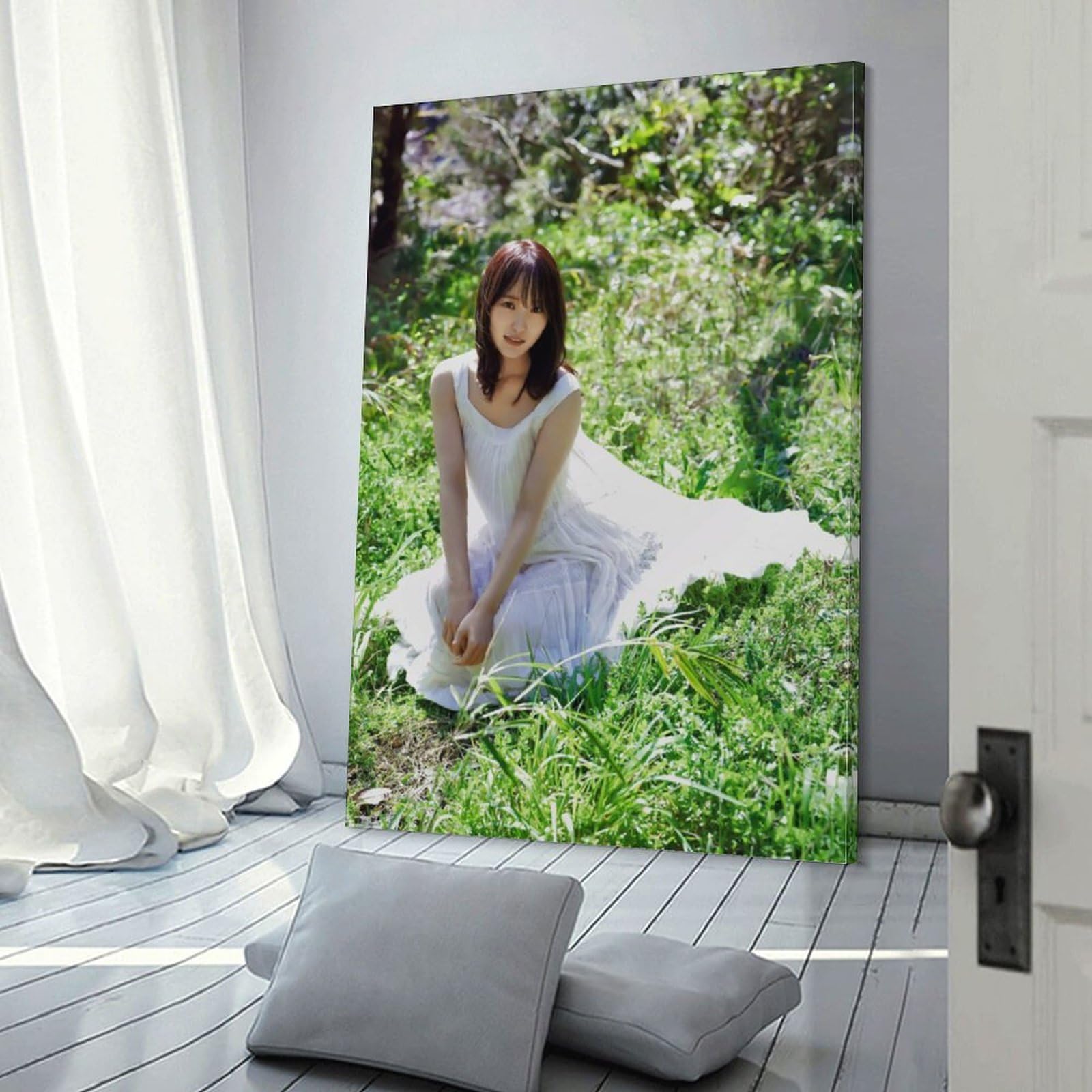 Amazon.co.jp: 欅坂46菅井友香水着セクシー写真ポスター キャンバス